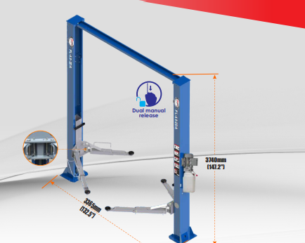 PL-4.0-2DA رافعة 2عامود4 طن 220 فولت 